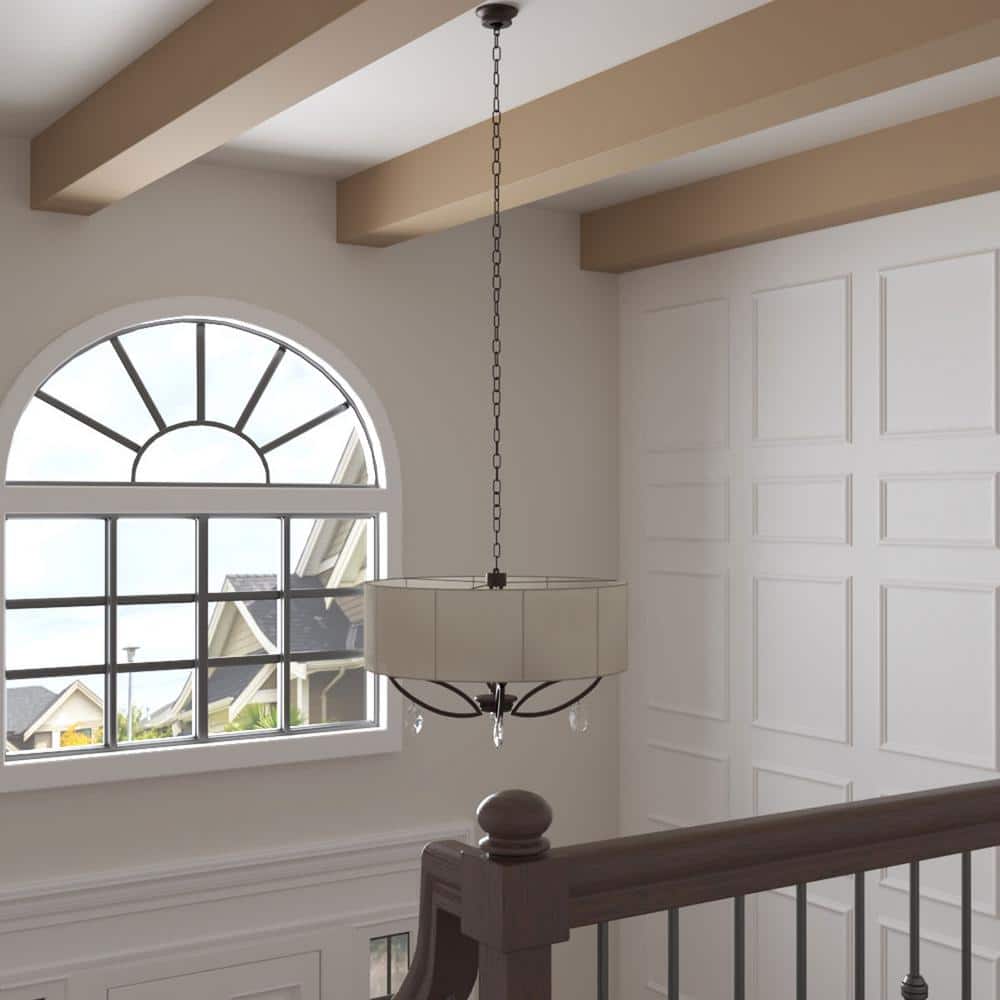 Primed Tan Faux Wood 96" Ceiling Beam