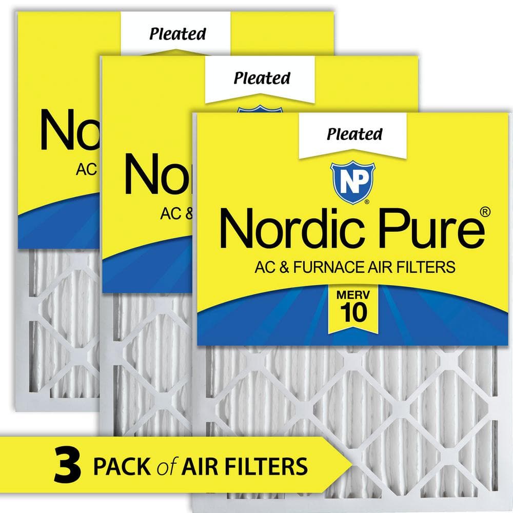 18 in. x 25 in. x 2 in. Dust & Pollen Pleated MERV 10 Air Filter (3-Pack) price history on PriceWatchPro