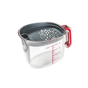 Gravy Strainer for Measuring, Pouring and Straining
