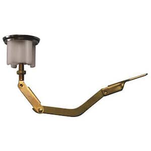 Bathtub Drain Linkage Assembly with Plug, Guide and Rocker Arm