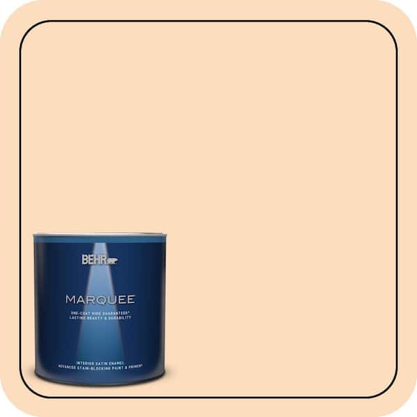 BEHR MARQUEE 1 qt. #M230-3 Mystic Opal Satin Enamel Interior Paint & Primer