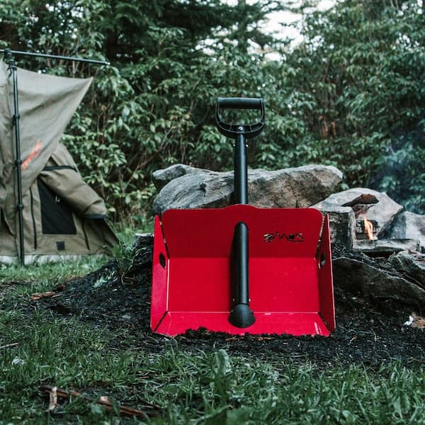 DMOS Stealth XL Sand and Snow Shovel - Aluminum Blade with