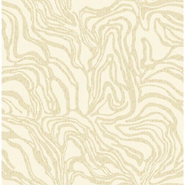 Massar Gold Modern Marbled Wallpaper