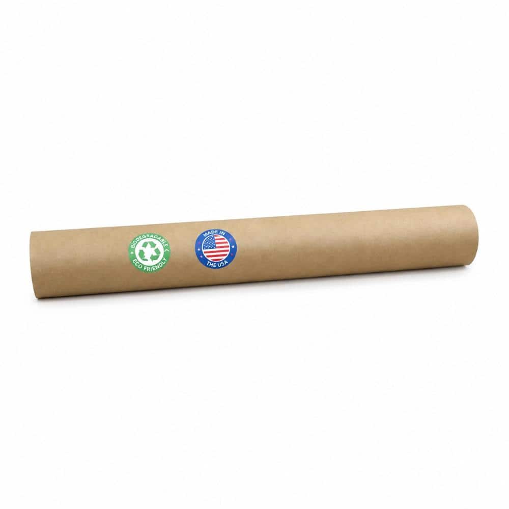 Brown Rosin Floor Protection Paper 24 in x 166 ft 66 lb Thickness Construction Masking Roll price history on PriceWatchPro
