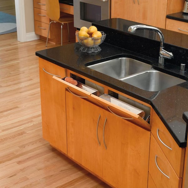 11.25 in.  Tip Out Tray Soft Close for Sink Base Cabinet