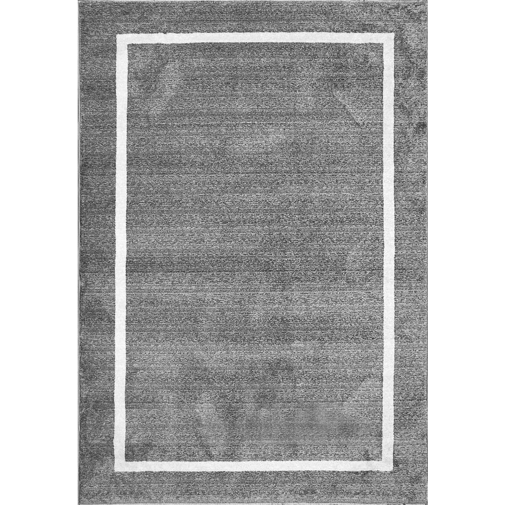 Dynamic Rugs Hera 7 ft. 10 in. X 10 ft. 2 in. Grey/Ivory Geometric