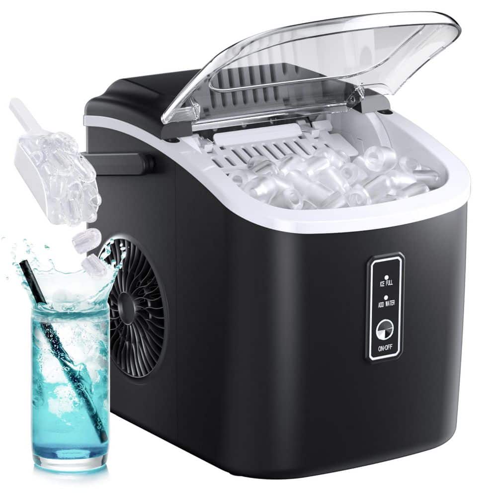 ICE CUBE❗️ SIMZLIFE 9.4 in. 26.5 lb. Bullet Ice Countertop Portable Ice
