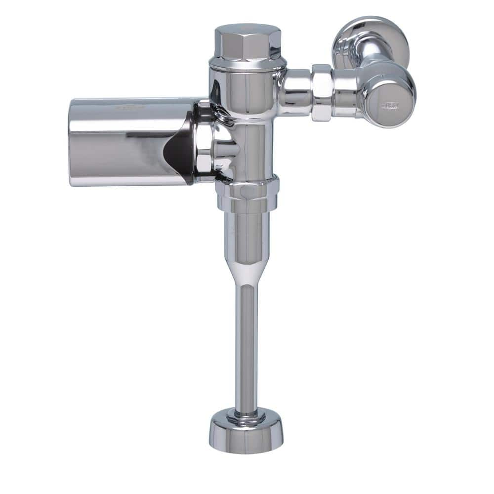 Zurn AquaSense ZER6203-SM Exposed Sensor Piston Flush Valve with 0.5 GPF and Chrome Plated Metal Cover