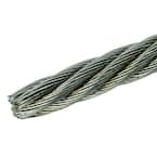 VEVOR 500 ft. Stainless Steel Cable 5/32 in. Stainless Steel Wire Rope ...