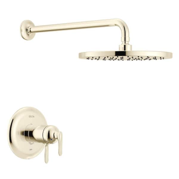 Bonacci TempAssure 1-Handle Shower Trim in Lumicoat Polished Nickel (Valve Not Included)