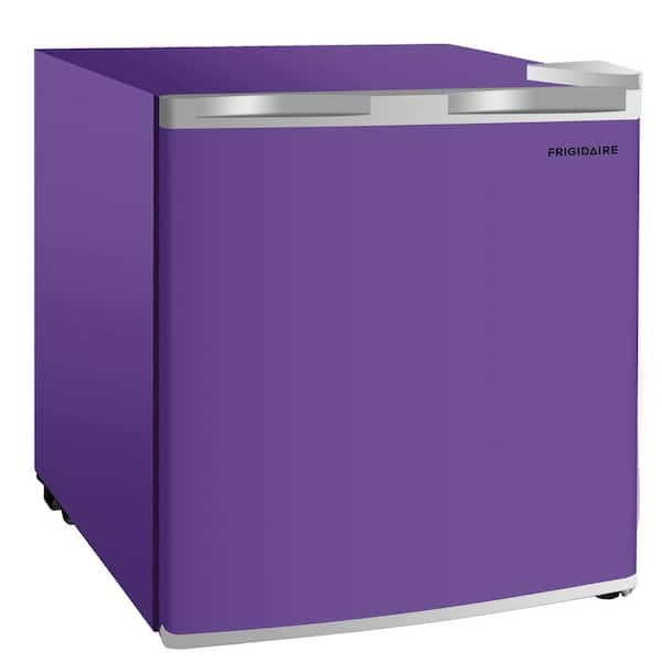 1.6 cu. ft. Mini Fridge in Purple with Freezer
