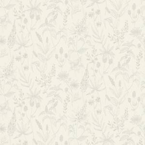 BoTanical White Vinyl Peelable Roll (Covers 57.8 sq. ft.)