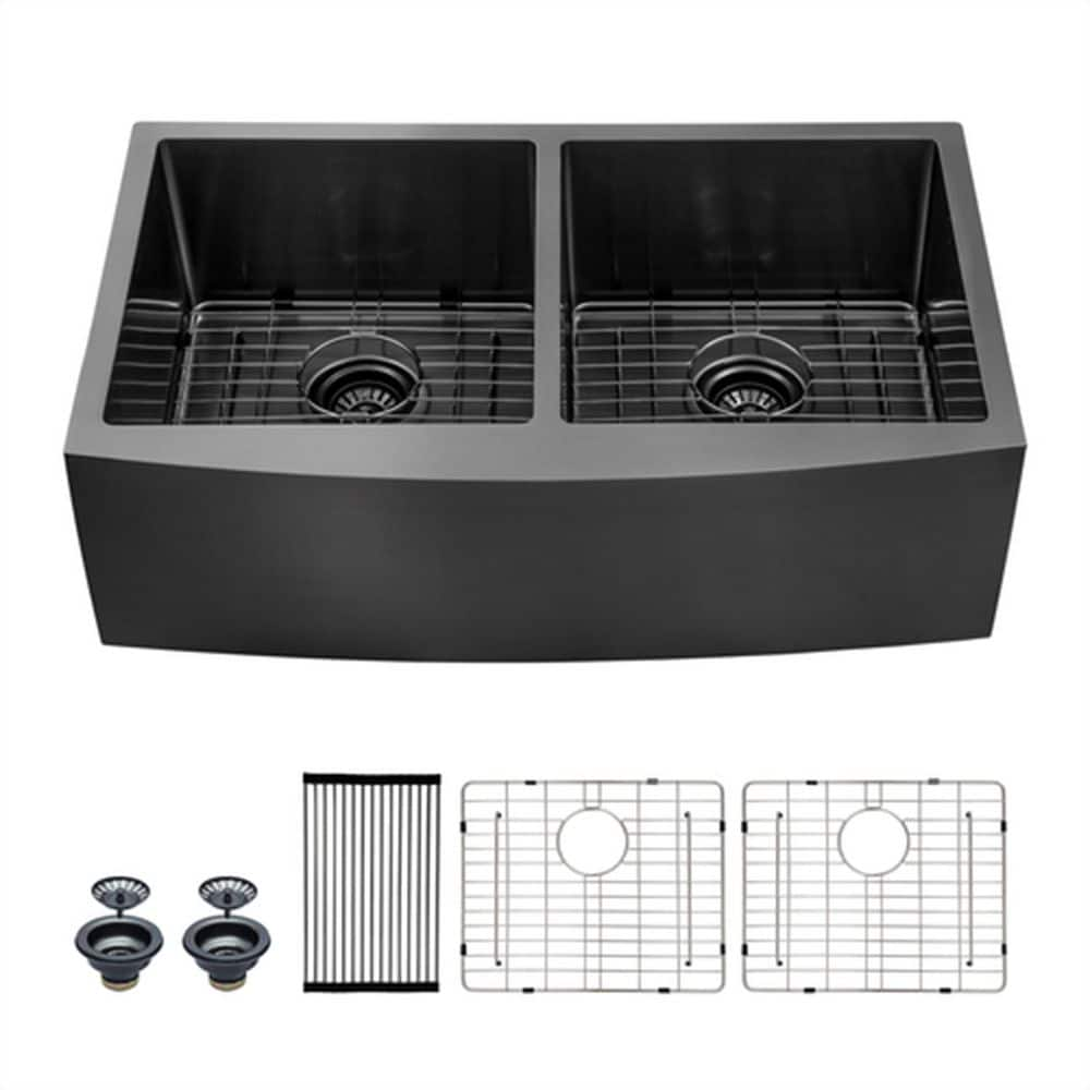 Grand Fusion Over The Sink Drying Rack (Flat Bar) Black