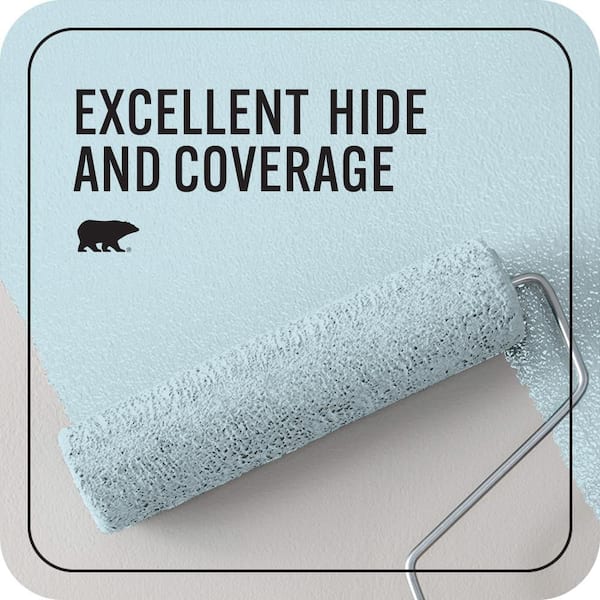 BEHR PREMIUM PLUS 8 oz. #PPL-24 Endless Sky Flat Interior/Exterior