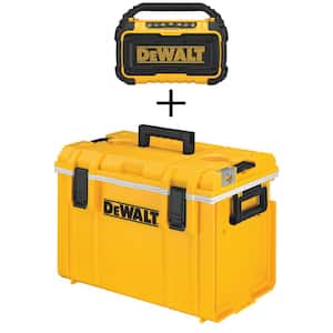 20V MAX Bluetooth Speaker and 22 in. TOUGHSYSTEM Tool Box
