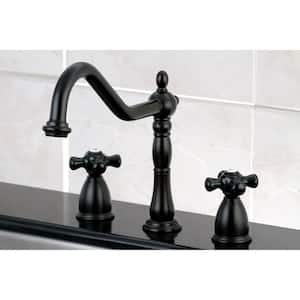 Duchess 2-Handle Standard Kitchen Faucet in Oil Rubbed Bronze