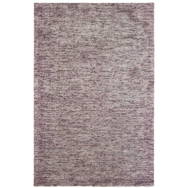 6' X 9' Purple And Pink Hand Tufted Area Rug