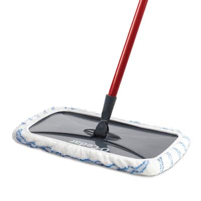 Rubbermaid Commercial Products Part # Q81000YL - Rubbermaid Commercial  Products Hygen Microfiber Scrubber Flat Mop Pad - Dust Mop Heads - Home  Depot Pro