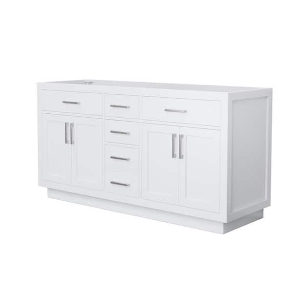 Wyndham Collection Beckett TK 65 in. Bath Vanity Cabinet without Top in ...