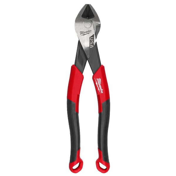 Milwaukee 8 in. Angled Head Diagonal Cutting Pliers with Comfort