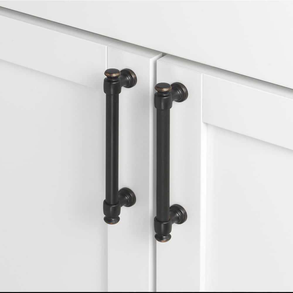 5-Inch Oil Rubbed Bronze Modern Bar Pull with Mounting Hardware