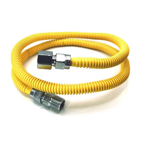 1/2 in. FIP x 1/2 in. MIP x 48 in. Gas Connector (1/2 in. OD) (60,500 BTU)