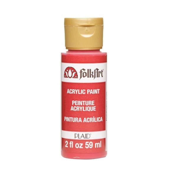 FolkArt 2 oz. Lipstick Red Acrylic Craft Paint