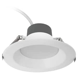 6 in. Selectable Lumen Color Temperature Dimmable Integrated LED Recessed Downlight Trim Wet Location CEC 120-277-Volt