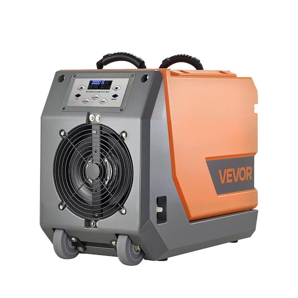 180 pt. 2500 sq. ft. Commercial Dehumidifier with Pump/Drain in. Orange Hoses, Portable Crawl Space Dehumidifiers