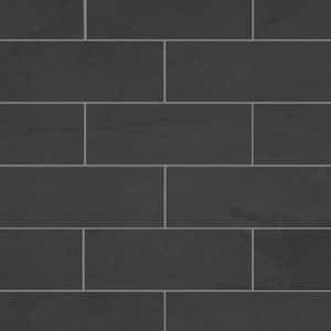 Galactic Slate 3.75 in. x 12 in. Matte Porcelain Floor and Wall Tile (6.25 sq. ft./Case)