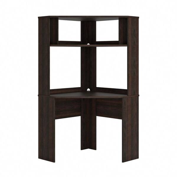 SAUDER Beginning 45.906 in. Corner Cinnamon Cherry Computer Desk with