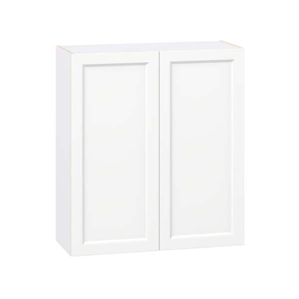 Laramie 36 in. W x 14 in. D x 40 in. H Assembled Wall Kitchen Cabinet in Painted Bright White