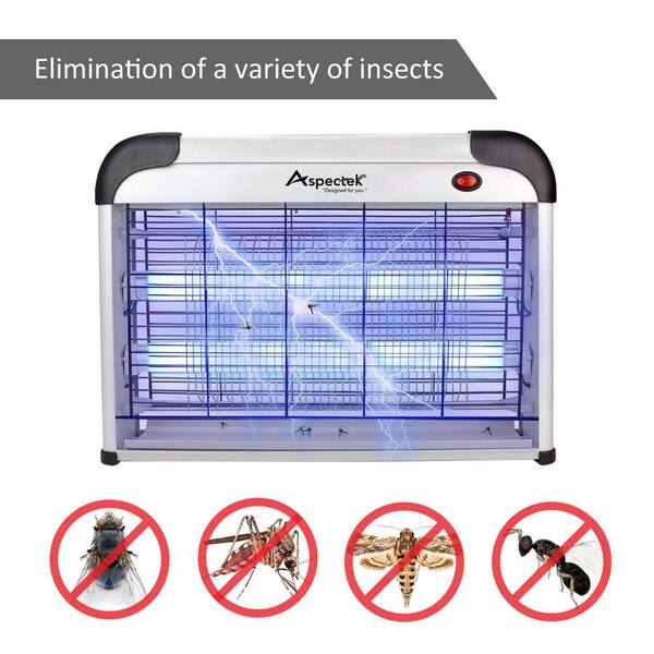 Indoor Electronic Bug 20W Zapper Insect Killer Mosquito Fly Moth Wasp Beetle 
