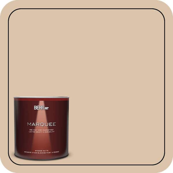 BEHR MARQUEE 1 qt. #PPU4-08 Plateau One-Coat Hide Matte Interior Paint & Primer