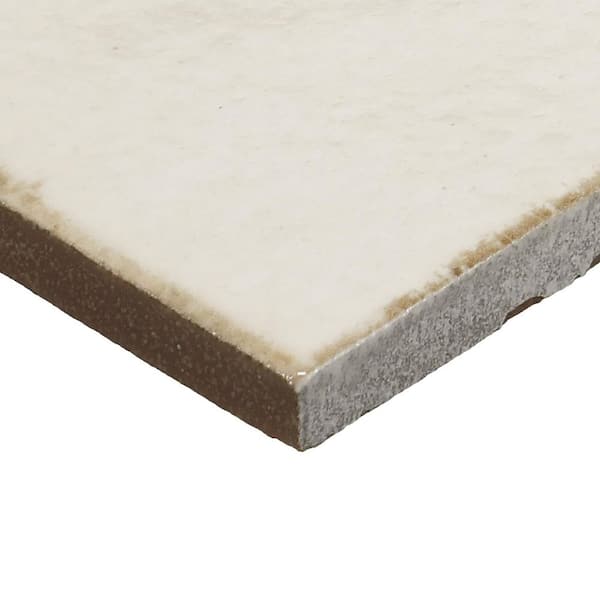 Marazzi Terramater Vanilla 3-1/2 in. x 15 in. Glossy Porcelain