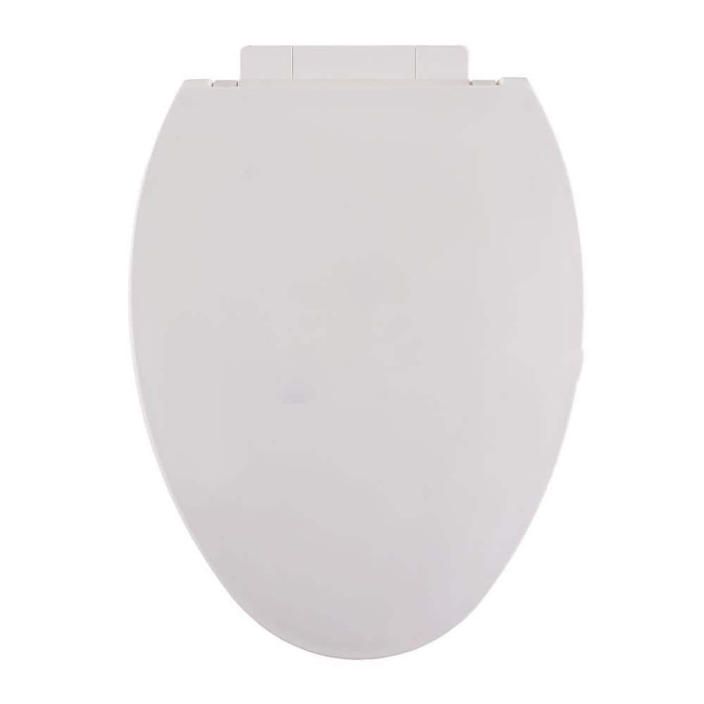 Elongated Soft Close Front Toilet Seat in White 16GS-38518