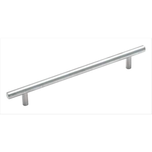 Amerock Bar Pulls 7-9 16 In. (192mm) Modern Sterling Nickel Bar Cabinet 