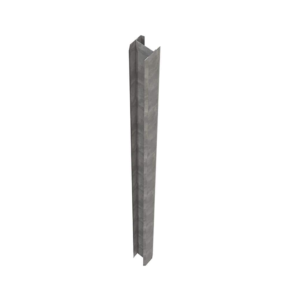Linden 5 in. x 5 in. x 9 ft. Silver Metal Fence Post Insert price history on PriceWatchPro