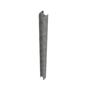 Freedom 5-in Silver Metal Post Insert For Vinyl Fence