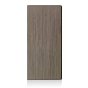 walnut CALHOME 34 in. x 80 in. Walnut Texture Flush Hollow Core