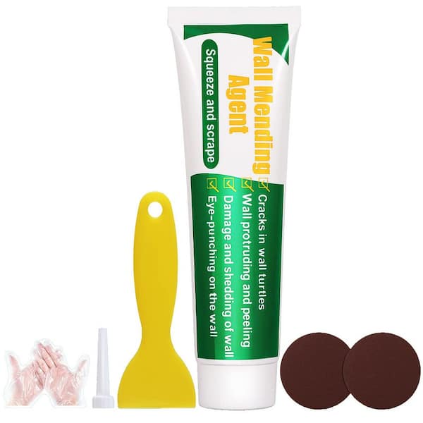 Drywall Repair Kit, Spackle Wall Repair Kit, 3 Pack Wall Mending Agent Putty Wall Repair Paste Plaster Wall Crack Nail Hole Wall Hole Filler Scraper Sa - View #5