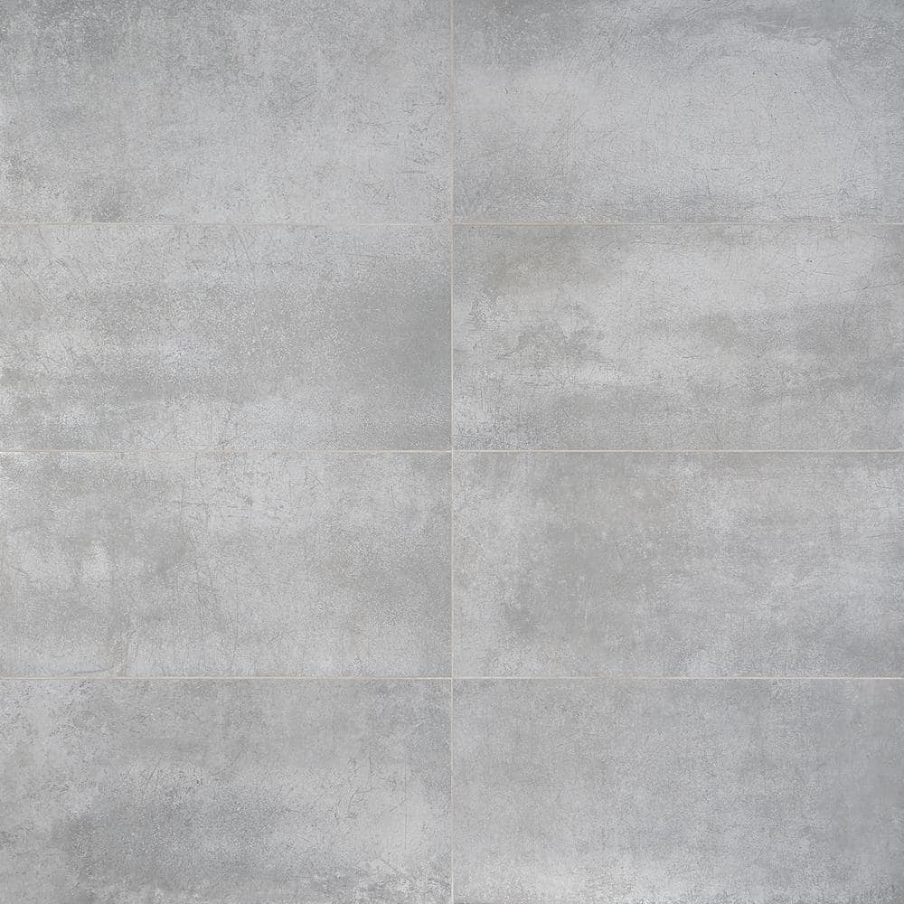 Slate Matte Porcelain 12x24 Rectified Floor and Wall Tile