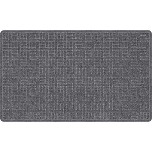 Safeguard Plush Grey 36 in. x 60 in. Commercial Mat