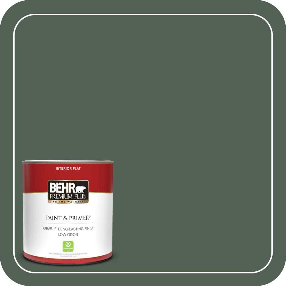 1 qt. #MQ6-14 Northern Glen Flat Low Odor Interior Paint & Primer price history on PriceWatchPro