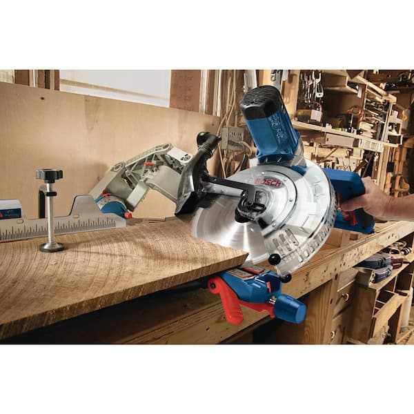 Bosch 12 in. DUAL BEVEL GLIDE MITER SAW with FOLDING LEG MITER SAW