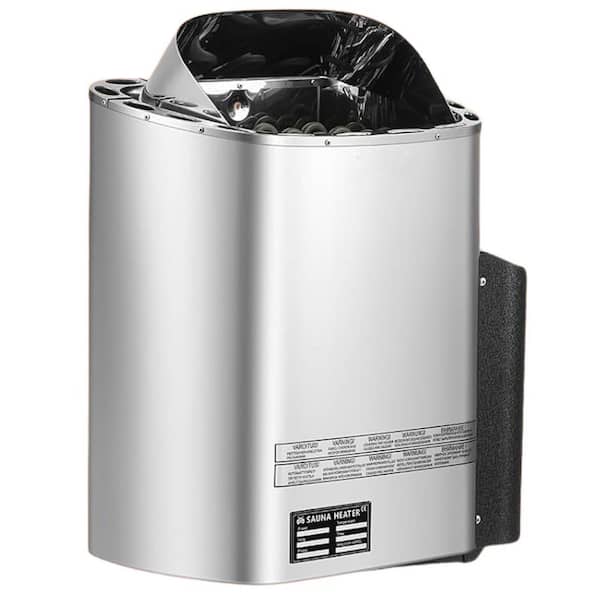 Electric Sauna Heater 9KW 220V Digital Control Wall Mounted Stainless Steel Dry Steam Sauna with Hygrothermograph