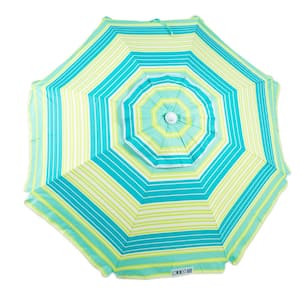 6 ft. Umbrella with Wind Vent, Tilt, Anchor and Half Mesh Carry Bag