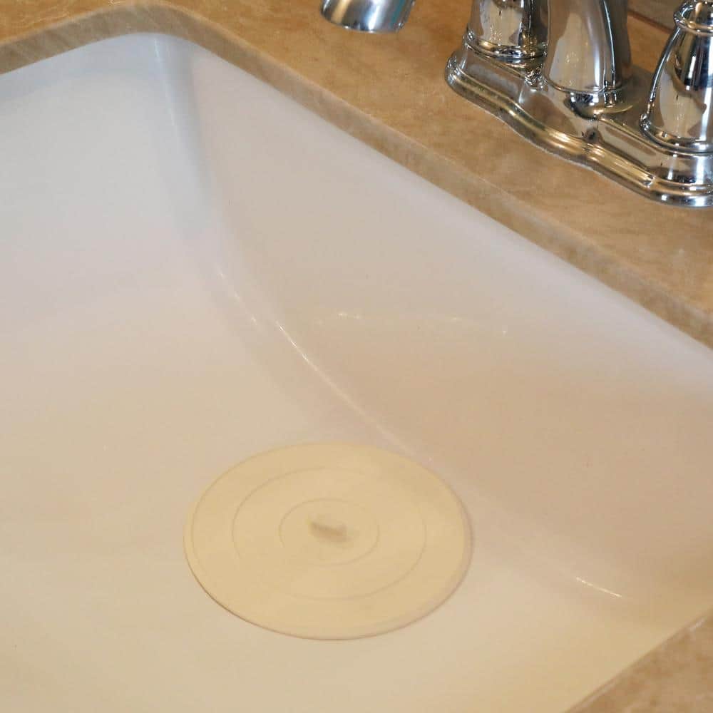 Danco 5" White Rubber Flat Suction Sink Stopper