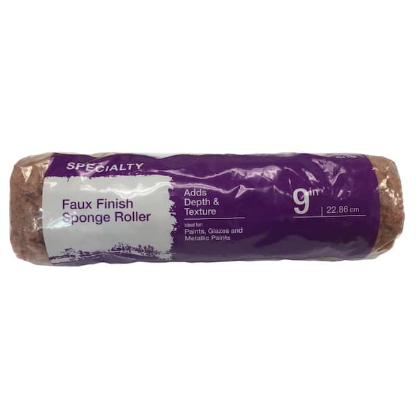 9 in. Sponge Faux Finish Paint Roller Cover