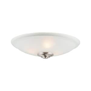 Basic Maximum 3-Light Silver Ceiling Fan Light Kit